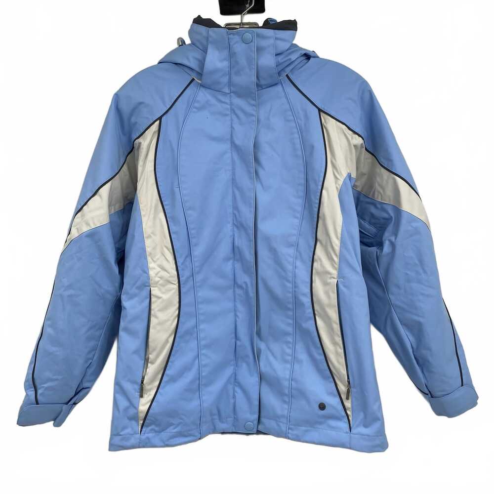 Columbia Light Blue Vertex Interchange Coat | XS Regular, Nylon/Polyester